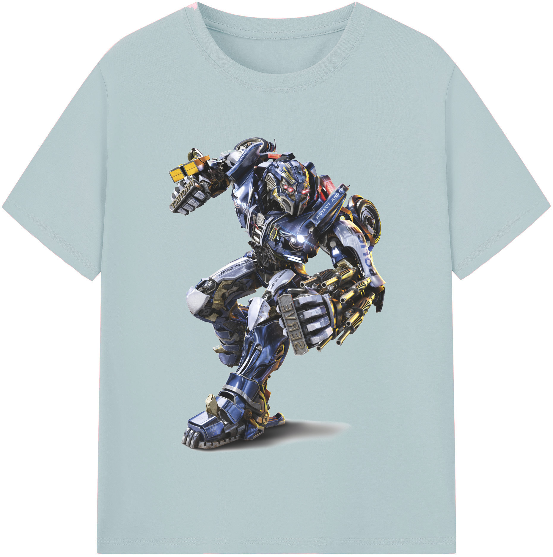 （画像用）  綿100％半袖Tシャツ（フロントプリント）